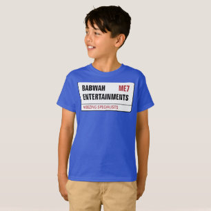 T-shirt de la jeunesse de Babwah