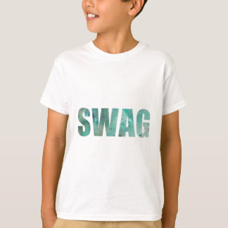 T-shirt de la jeunesse de galaxie de butin - blanc