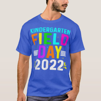 T-shirt de la journée de terrain de la maternelle 