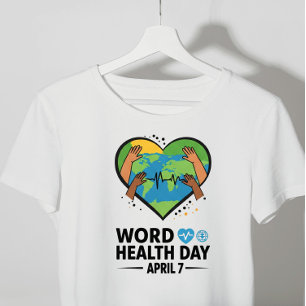 T-shirt de la Journée mondiale de la santé