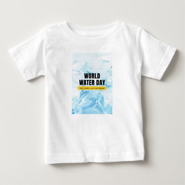 T-shirt de la Journée mondiale de l'eau (Devant)