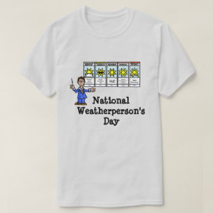 T-shirt de la Journée nationale des météo - Homme