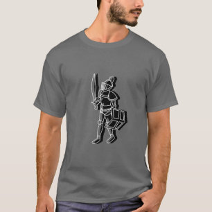 T-shirt de la ligne du Chevalier noir de Runescape