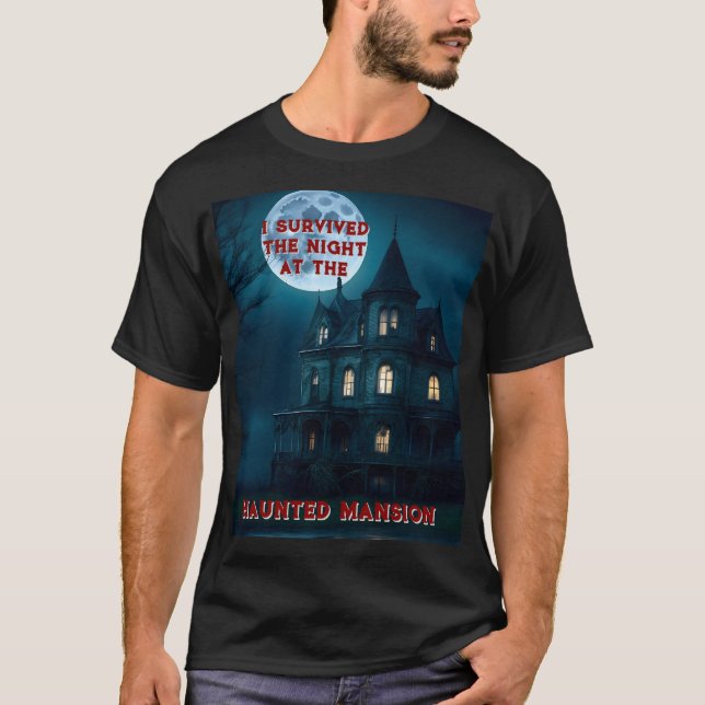 T-shirt de la maison hantée (Devant)