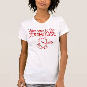 T-shirt de la maison-mère Westie Terrier Doghouse