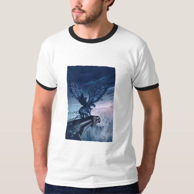 T-shirt de la malédiction du titan, style de (Devant)