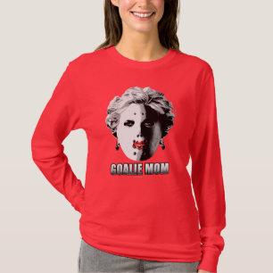 T-shirt de la maman de gardien de but de hockey à 