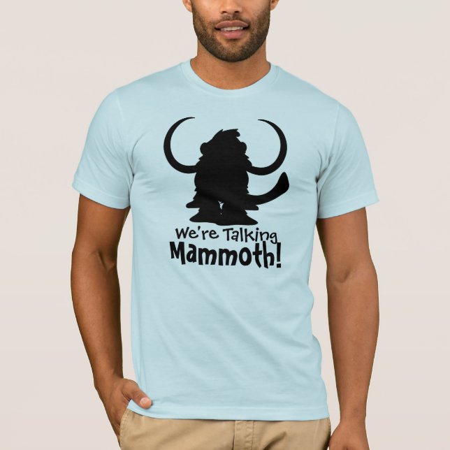 T-shirt de la mammouth laine (Devant)