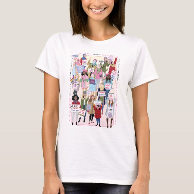 T-shirt de la marche des femmes (Devant)