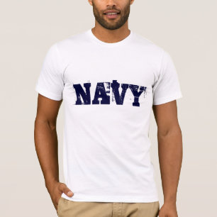 T-shirt de la marine masculine
