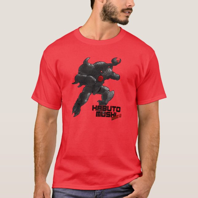 T-shirt de la marque II de Kabuto Mushi (noir) (Devant)