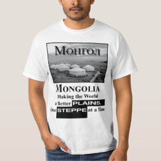 T-shirt de la Mongolie