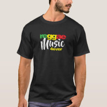 T-shirt de la musique 4ever de reggae pour des