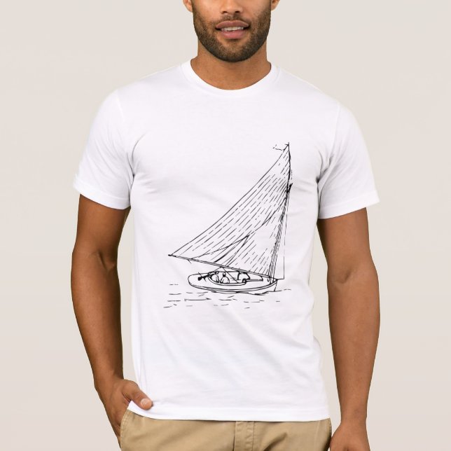 T-shirt de la navigation des hommes (Devant)