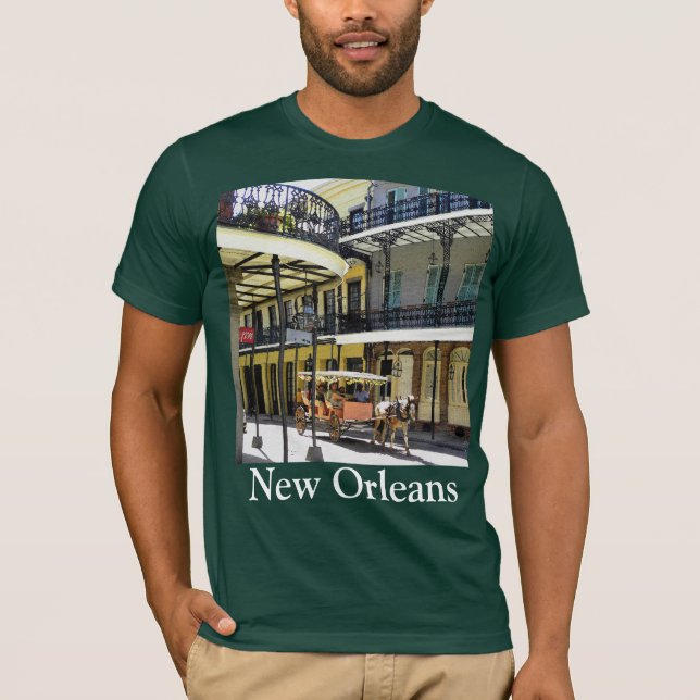 T-shirt de la Nouvelle-Orléans de quartier (Devant)