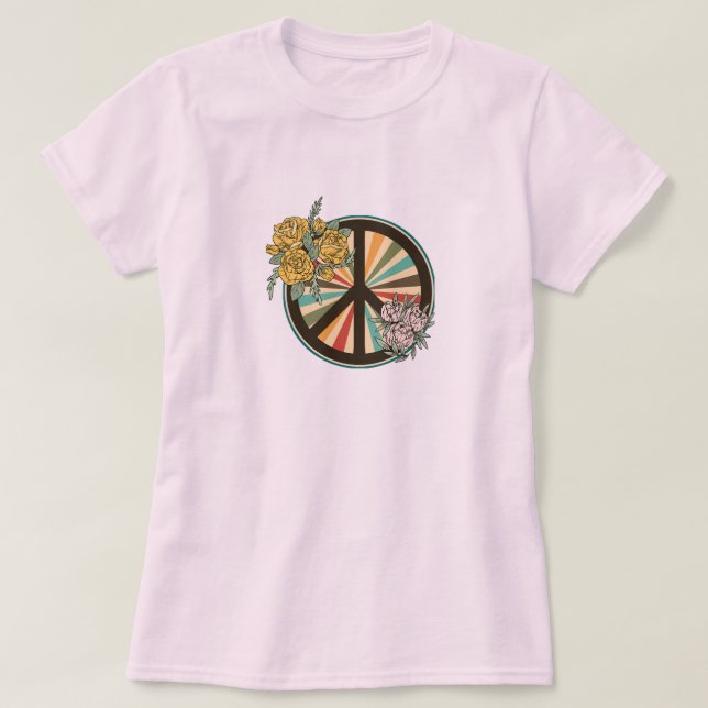T-shirt de la paix (Design devant)