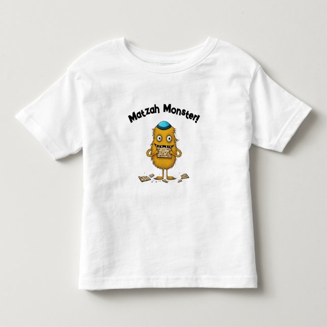 T-shirt de la Pâque Monster Matzah (Devant)