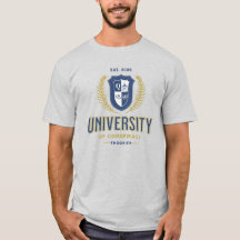 T-shirt de la parodie de l'Université Conspiracy