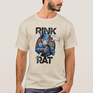 T-shirt de la patinoire de hockey