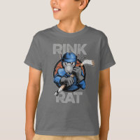 T-shirt de la patinoire de hockey