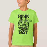 T-shirt de la patinoire de hockey
