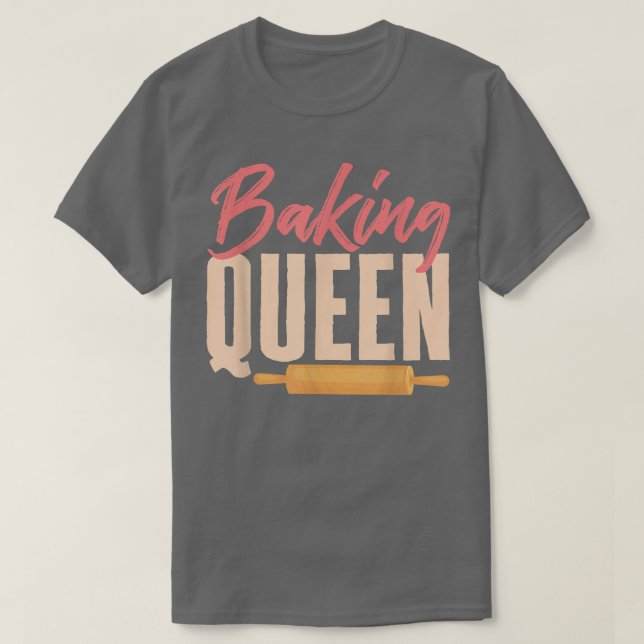 T-Shirt de la pâtisserie de la reine Baker (Design devant)
