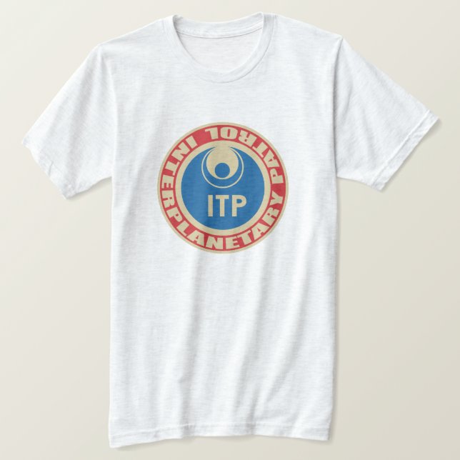 T-shirt de la patrouille interplanétaire (Design devant)