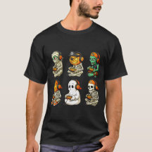 T-shirt de la pelote de jeu d'Halloween