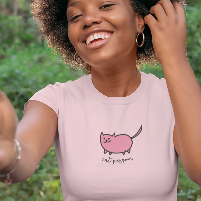 T-shirt de la personne du chat (Créateur téléchargé)