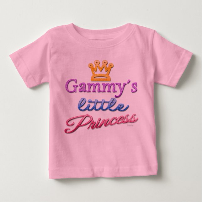 T-shirt de la petite princesse de Gammy (Devant)