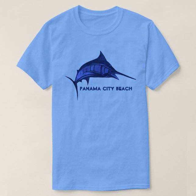 T-shirt de la plage de Panama City (Design devant)