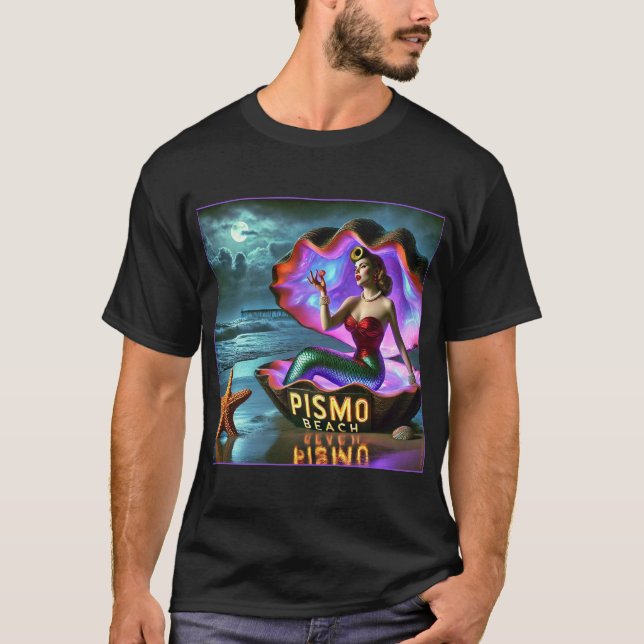 T-SHIRT DE LA PLAGE DE PISMO (Devant)