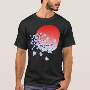 T-shirt de la Pleine lune 4 de Festval de fleurs