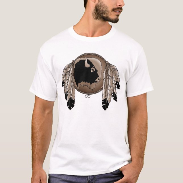 T-shirt de la Première nation Metis Faune T-shirt  (Devant)