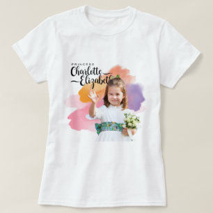T-shirt de la princesse Charlotte Elizabeth 6e ann