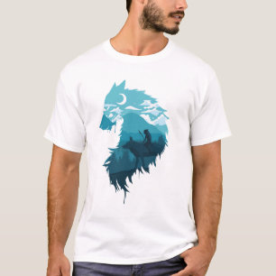 T-shirt de la princesse Mononoke Wolf