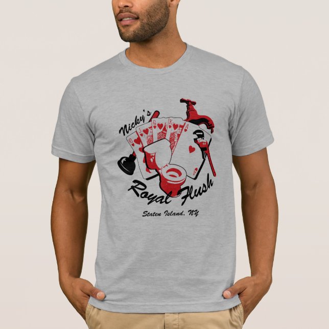 T-shirt de la quinte royale de Nicky (Devant)