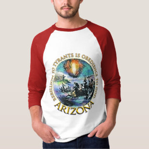 T-shirt de la rébellion aux tyrans de l'Arizona