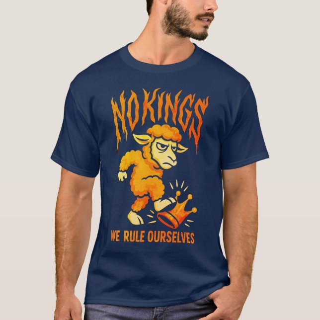 T-shirt de la rébellion des moutons (Devant)
