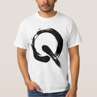 T-shirt de la recherche Q avec le code de QR