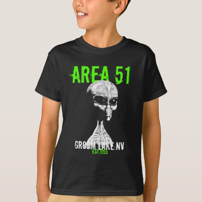 T-shirt de la région 51 d'enfants (Devant)
