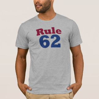 T-shirt de la règle 62