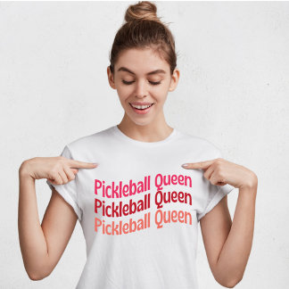 T-shirt de la reine de Pickleball pour l'amoureux 