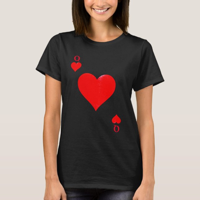 T-shirt de la Reine des Coeurs (Devant)