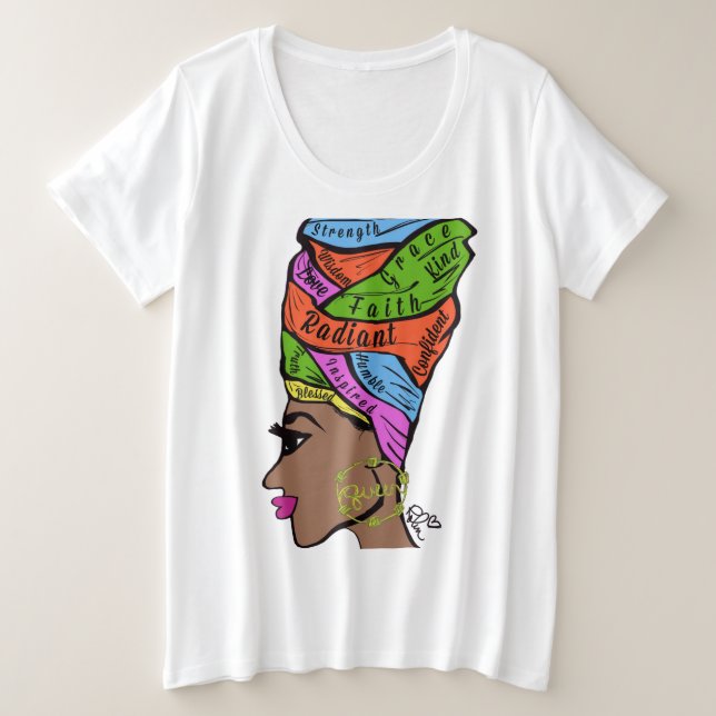 T-shirt de la reine-foi (Design devant)
