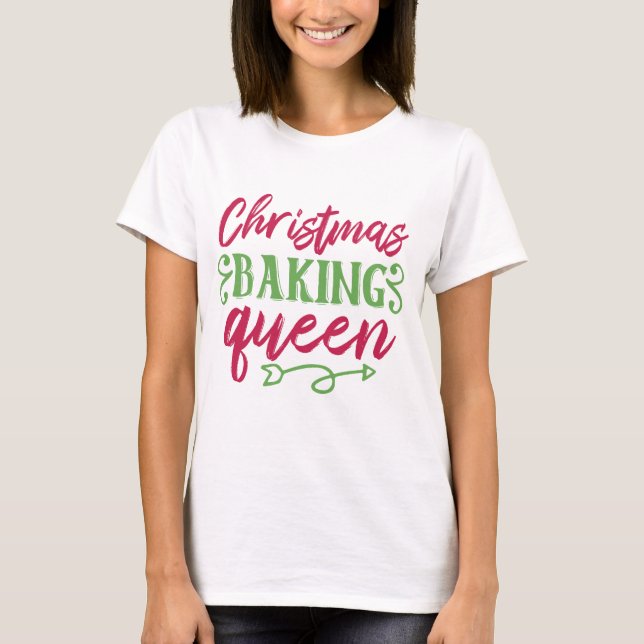 T-shirt de la reine Noël (Devant)