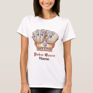 T-shirt de la reine Poker