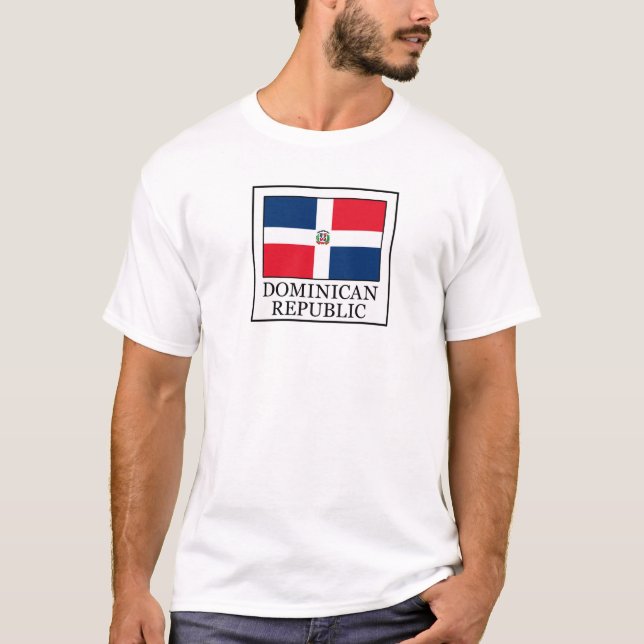 T-shirt de la République Dominicaine (Devant)