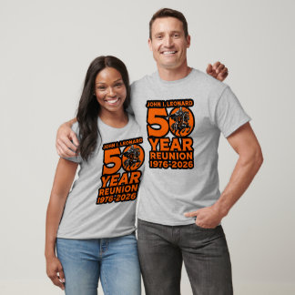 T-Shirt de la réunion des 50 ans de JIL 1976-2026