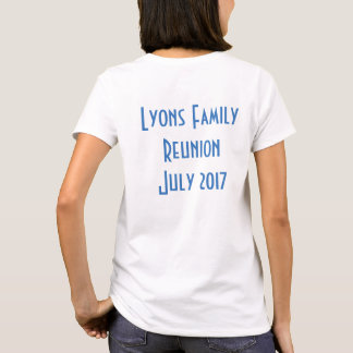 T-shirt de la Réunion des femmes